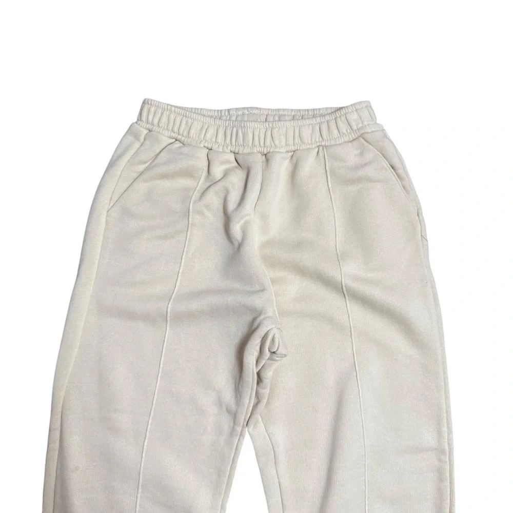 Zara Kids Cream Long Sweatpants / Joggers – Size 9